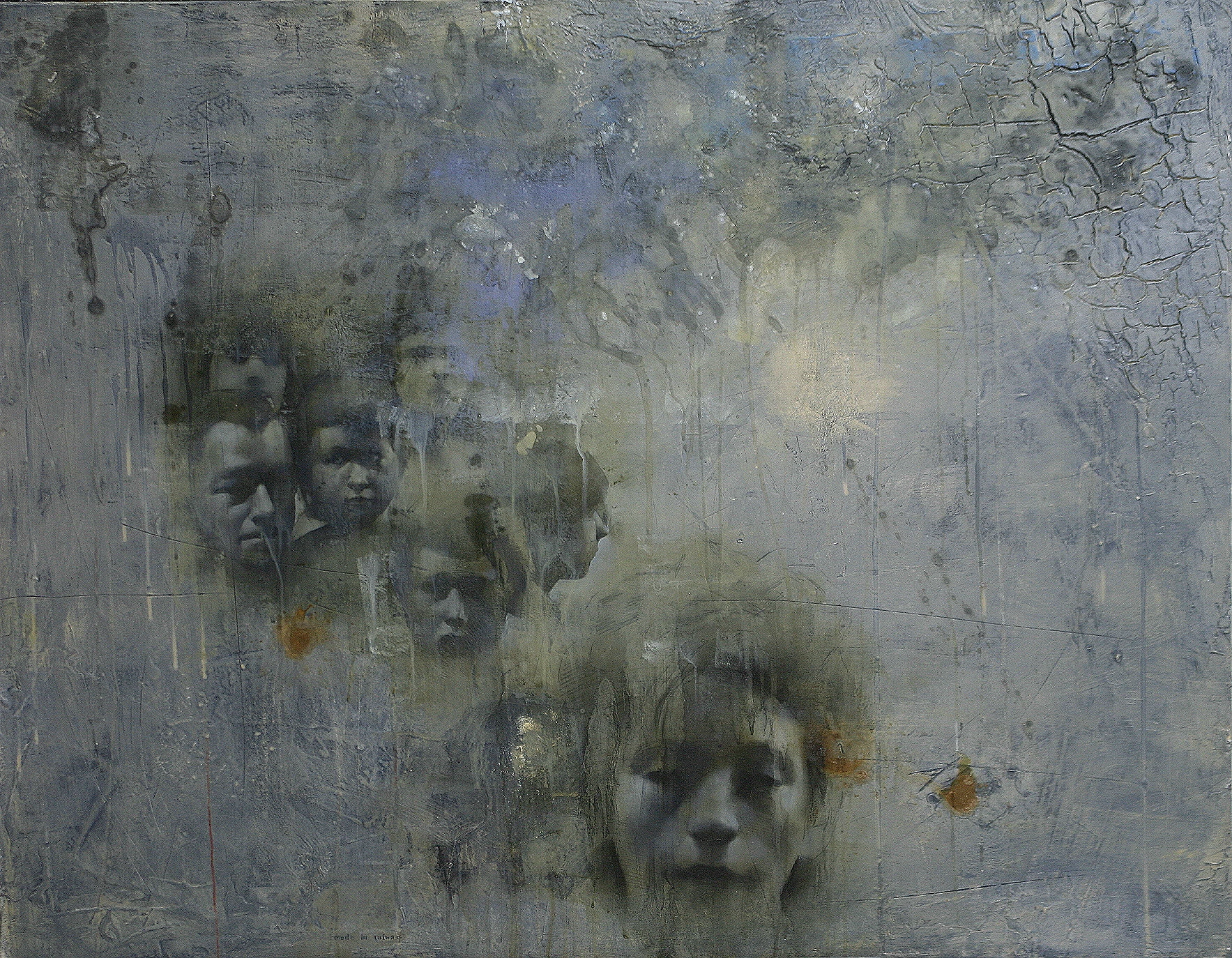 Voyeur by Lo Chan Peng, Oil on canvas, 2006