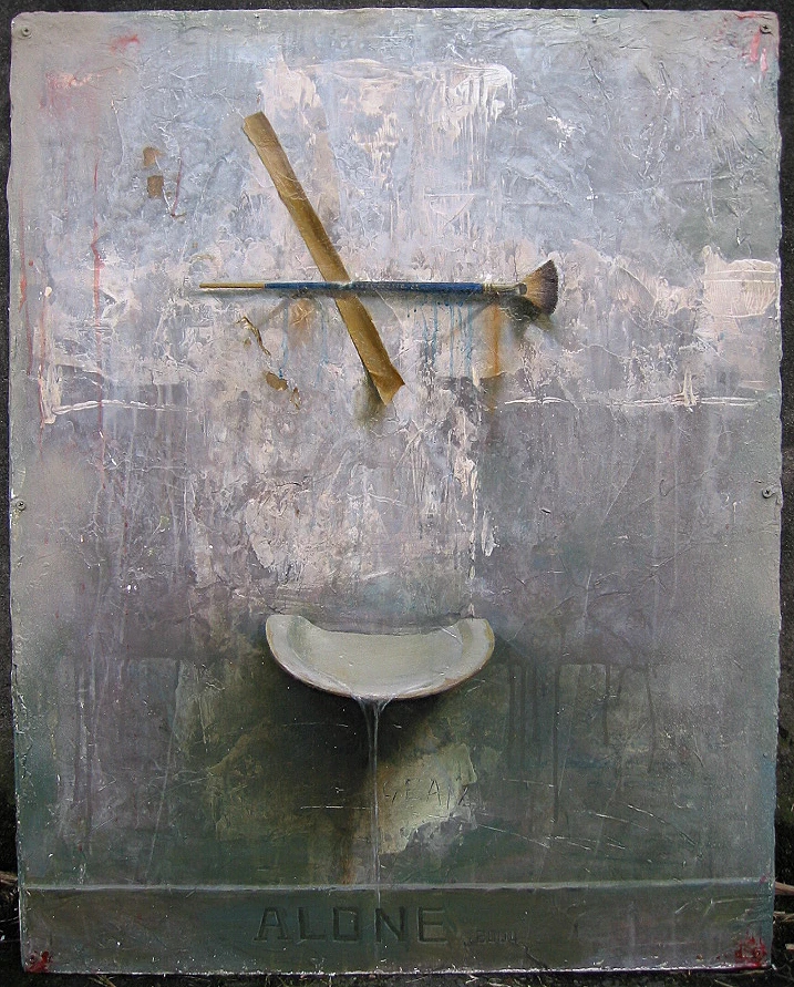 The Trial of an Artist No.5 by Lo Chan Peng, Oil on canvas