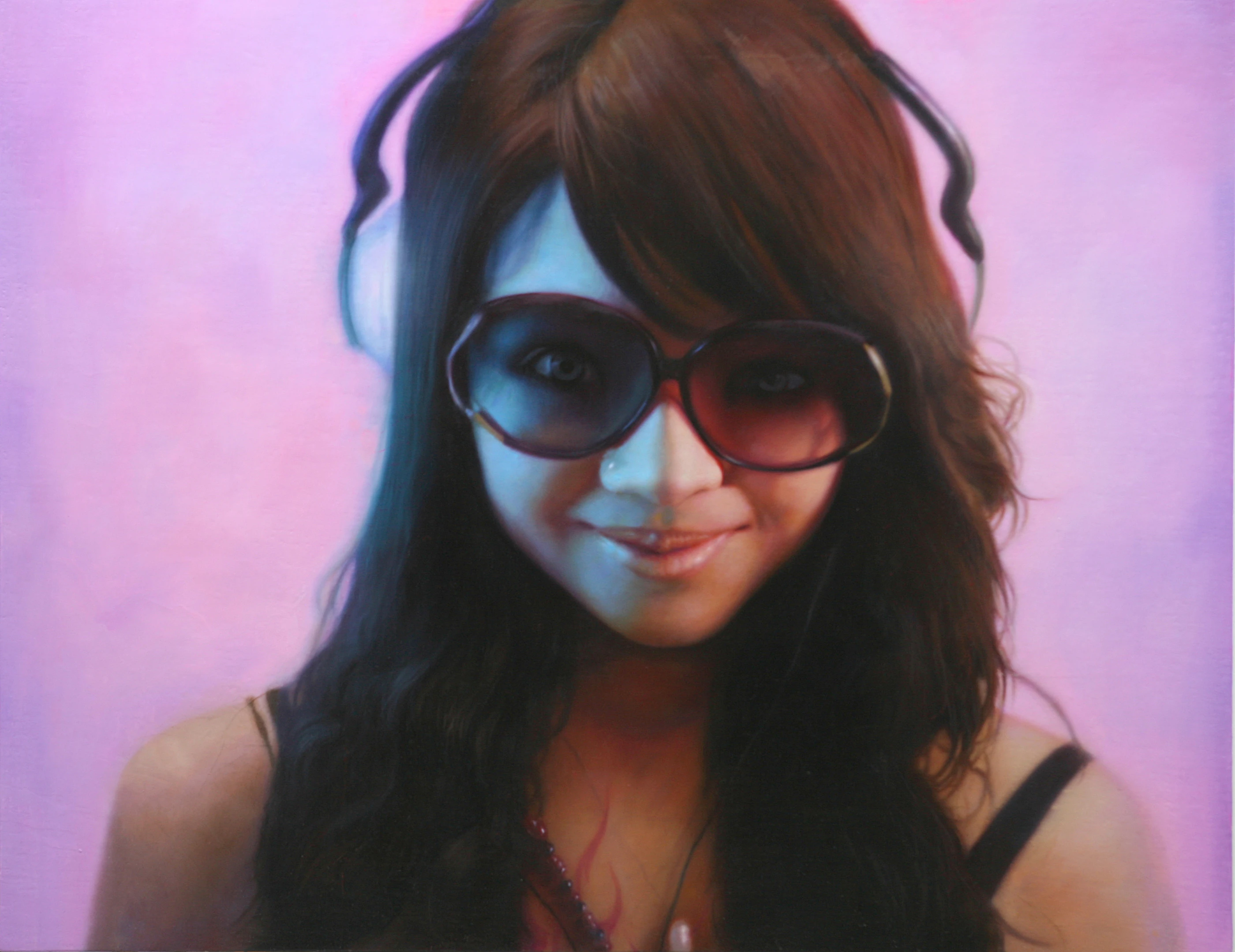 Journal of Strawberry Generation16 by Lo Chan Peng, Oil on canvas, 2008, 116.5 × 91 cm