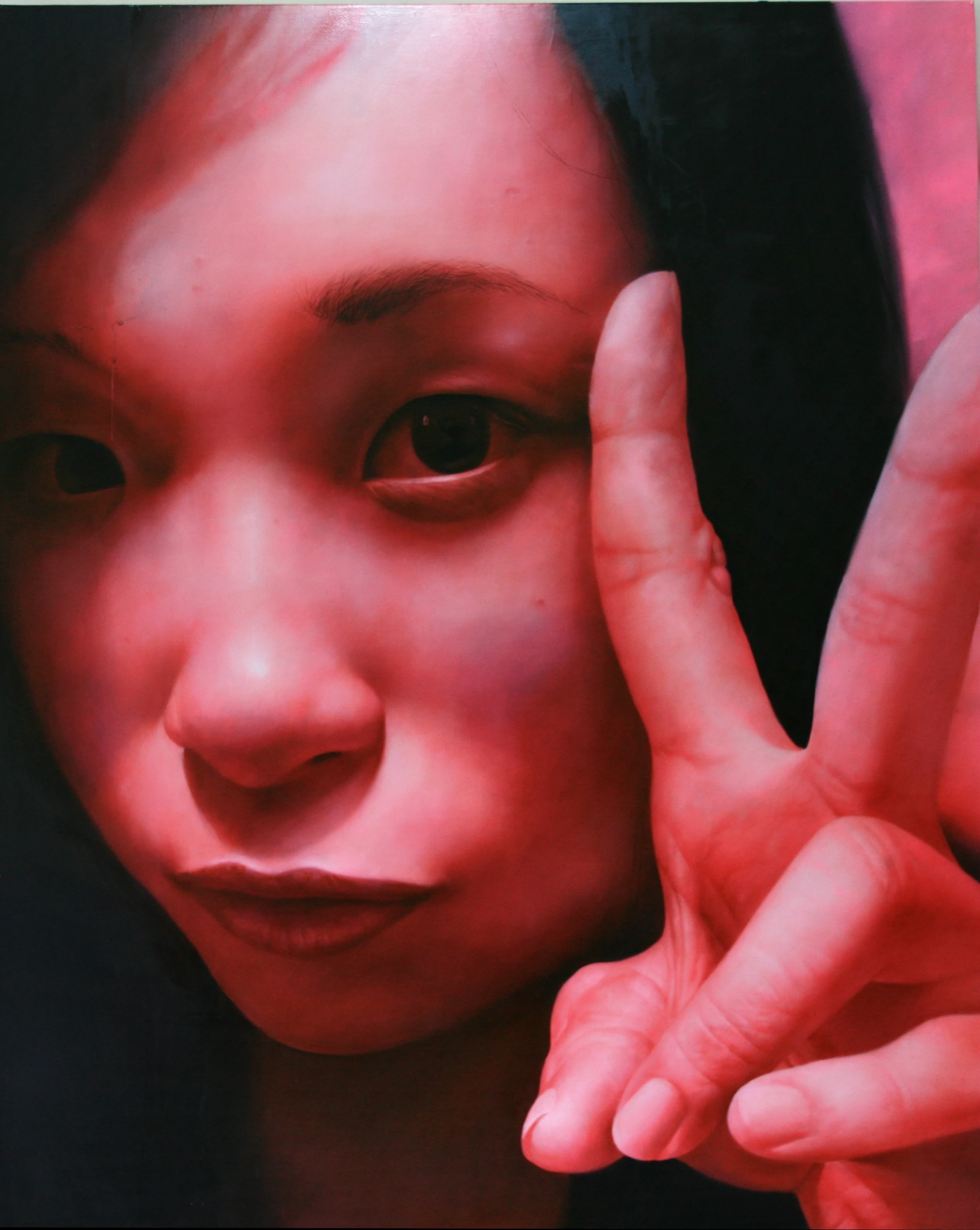 Journal of Strawberry Generation No.2 by Lo Chan Peng, Oil on canvas
