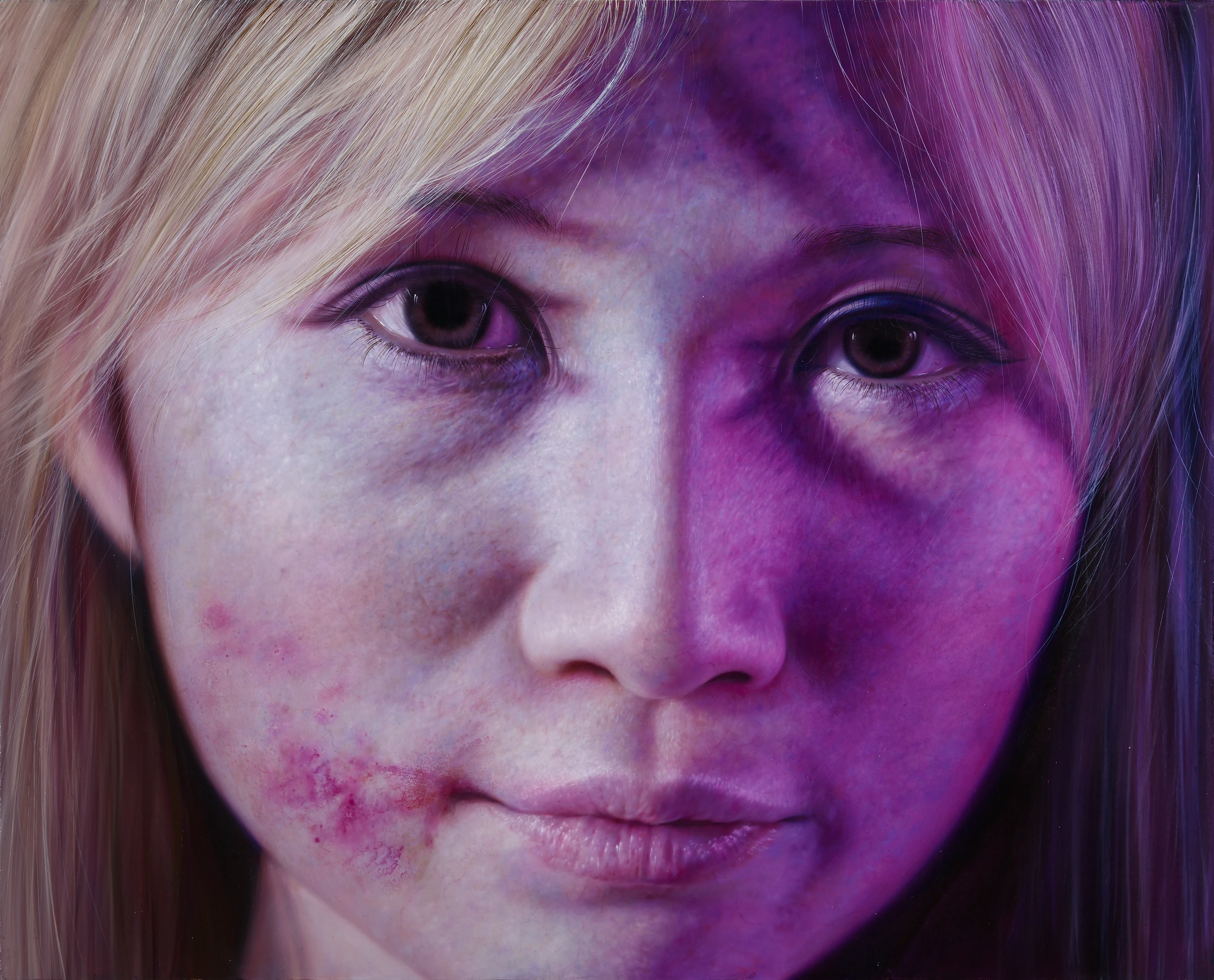 Journal of Strawberry Generation28 by Lo Chan Peng, Oil on canvas, 2009, 91 × 72.5 cm