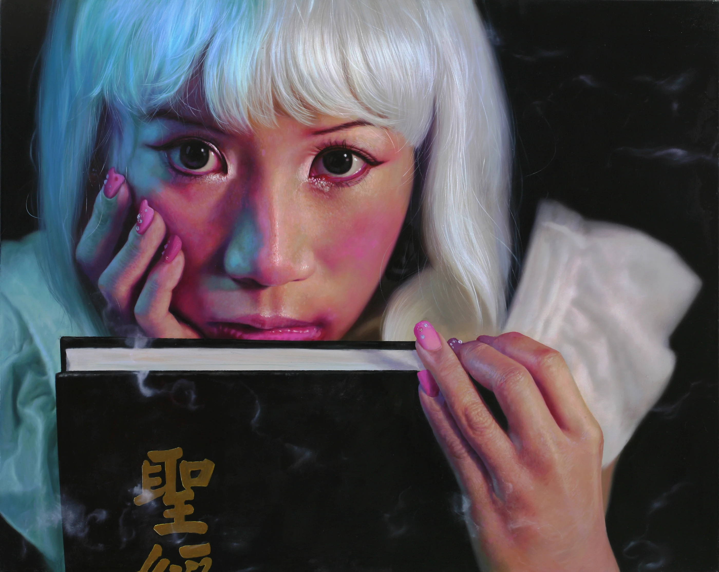 Journal of Strawberry Generation5 by Lo Chan Peng, Oil on canvas, 2007, 91 × 72.5 cm