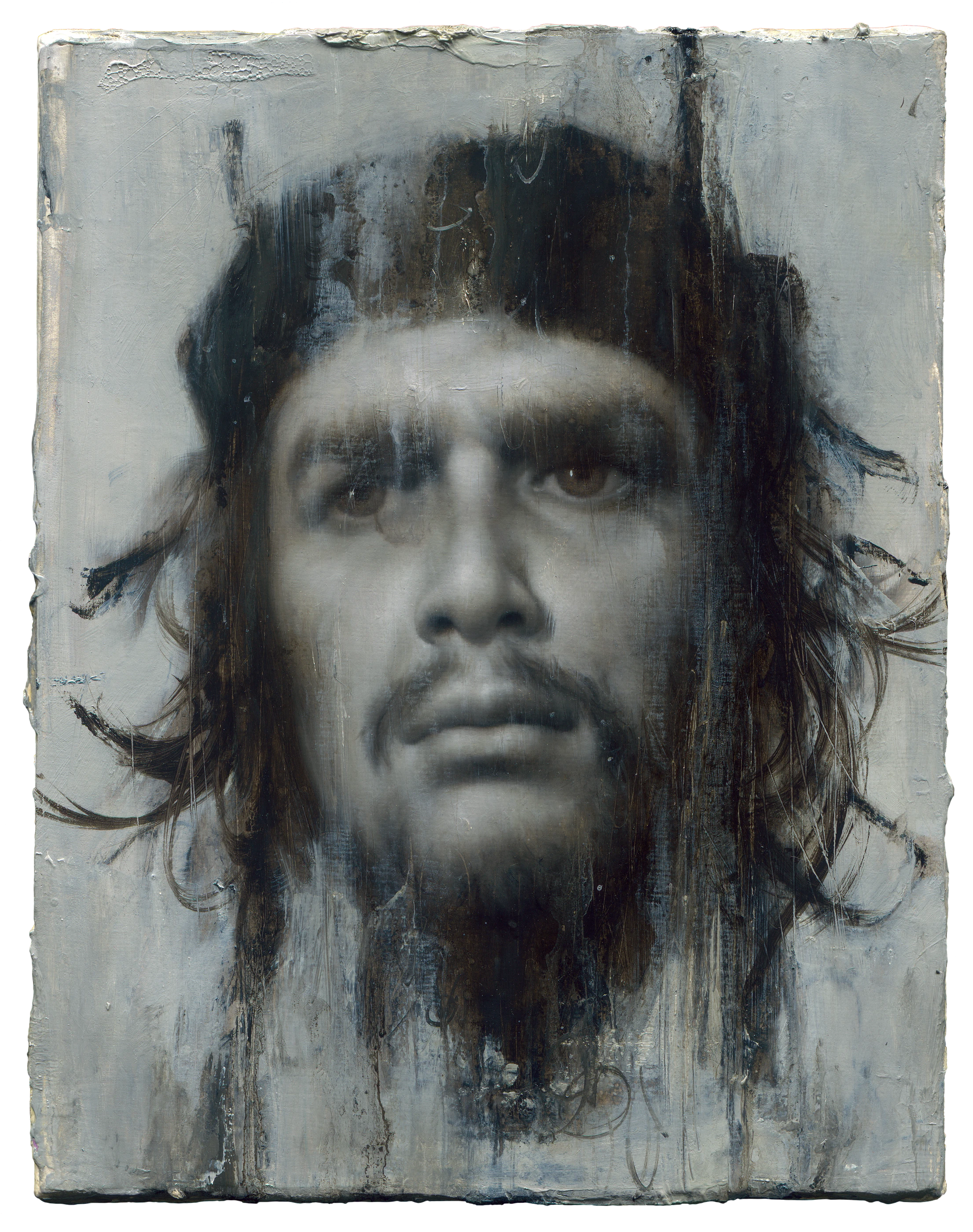 羅展鵬《切·格瓦拉》,油彩、畫布,2019,27.5 × 35 公分