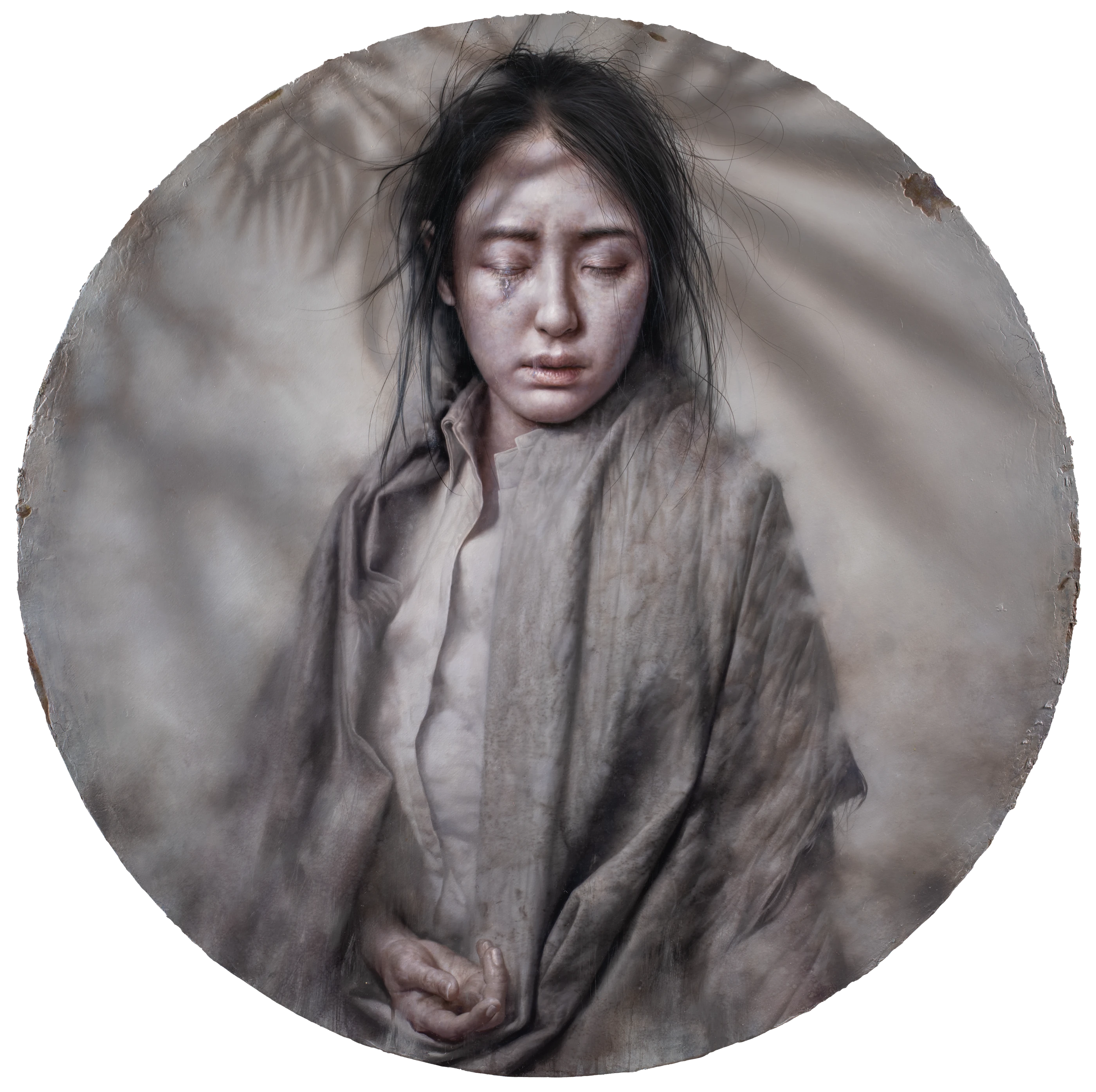 Saint by Lo Chan Peng, Oil on canvas, 2020
