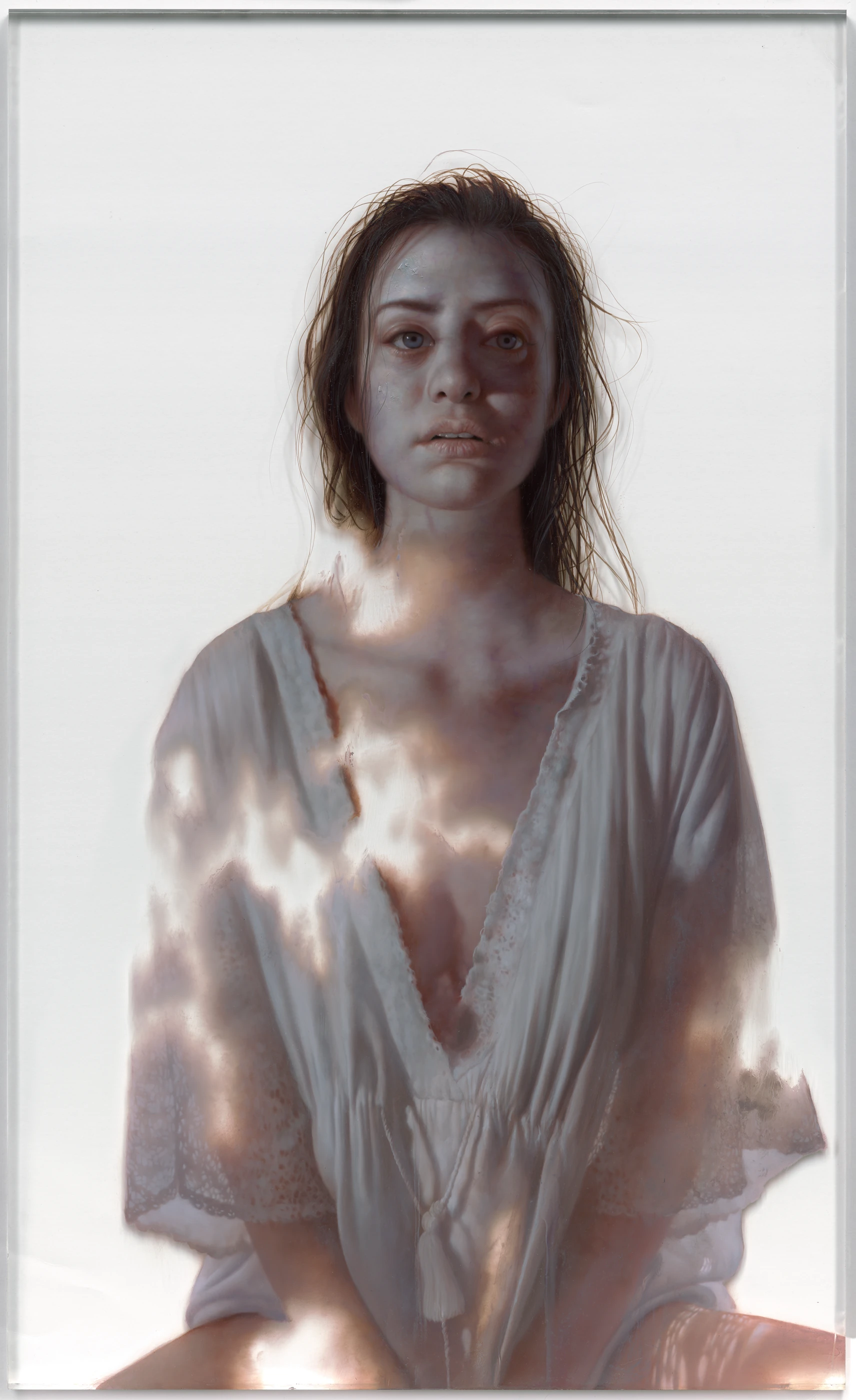 soul by Lo Chan Peng, Oil on acrylic board, 2022, 60 × 100 cm